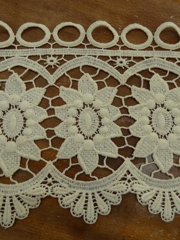 Macrame creme anneaux passe tringle 1