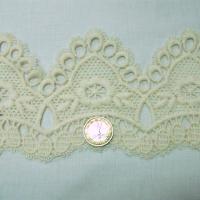 Macrame ecru fleur de diademe 2