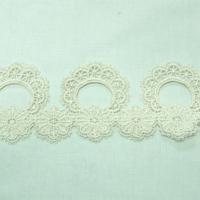 Macrame ecru fleur et colerette 2