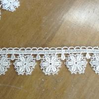 Macrame ivoire fleurettes 1 
