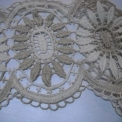 Macrame marguerites bicolore 1 