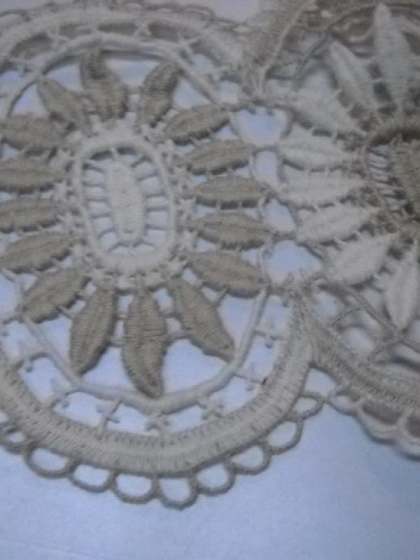 Macrame marguerites bicolore 1