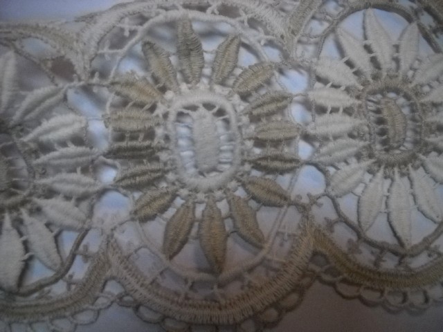 Macrame marguerites bicolore 3