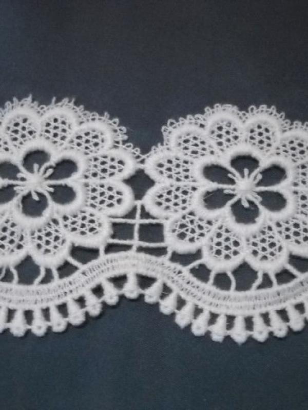Macrame paquerette ecru 1 
