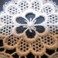 Macrame paquerette ecru 3