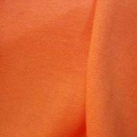 Maille coton jersey lycra orange 1 