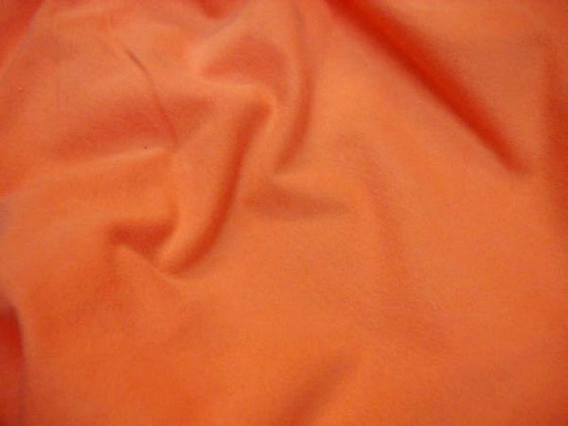 Maille coton jersey lycra orange 2