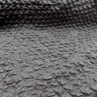 Maille de laine bouillonee gris moyen 2 