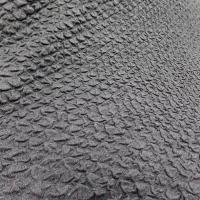 Maille de laine bouillonee gris moyen 6