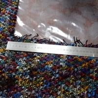 Maille epaisse bouclee multicolore 5 