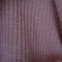 Maille jersey laine melangee rose poudre 3