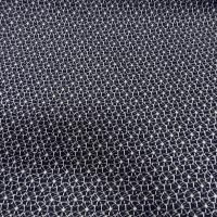 Maille lainage bleu marine motif japonais 8
