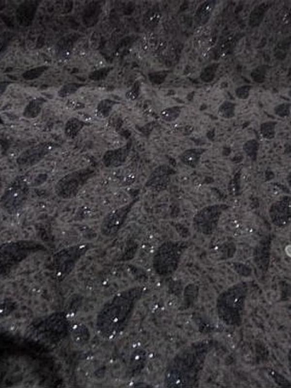 Maille laineuse cannelle cachemire et sequins 1 