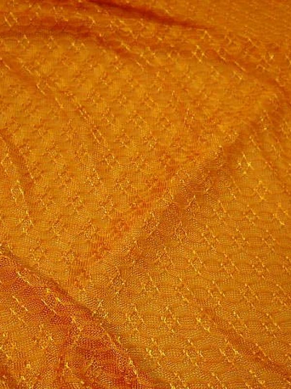 Maille motif maillon teinte jus d orange 3 