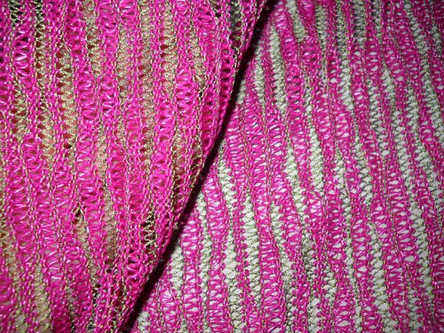 Maille ressac fuchsia 3