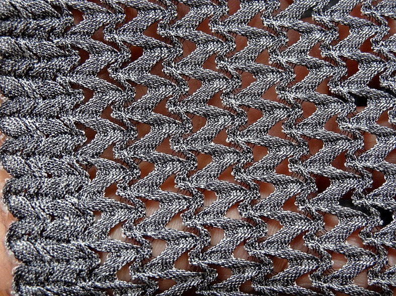 Maille souple vieil argent leses finies 4