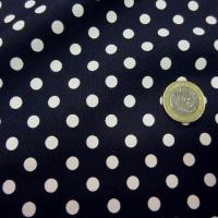 Microfibre bleu nuit a pois blanc1