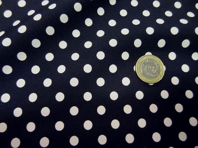 Microfibre bleu nuit a pois blanc1