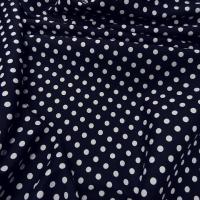 Microfibre bleu nuit a pois blanc4