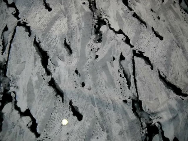 Microfibre noir blanc perle effet peinture talochee 1 