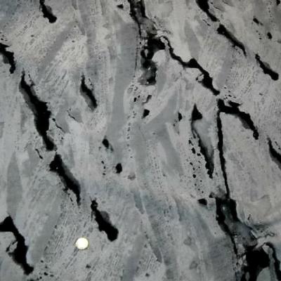 Microfibre noir blanc perle effet peinture talochee 1 