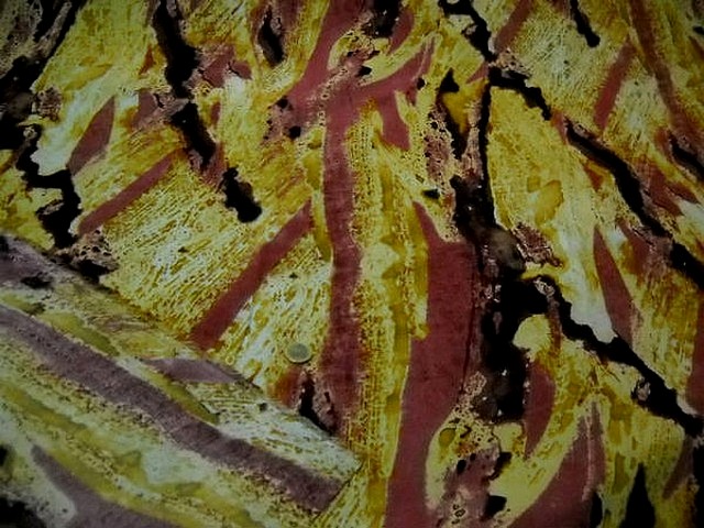 Microfibre noir safran fraise effet peinture talochee 2