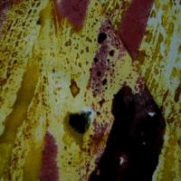 Microfibre noir safran fraise effet peinture talochee