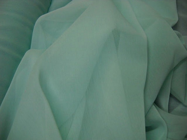 Mousseline bleu givre 3