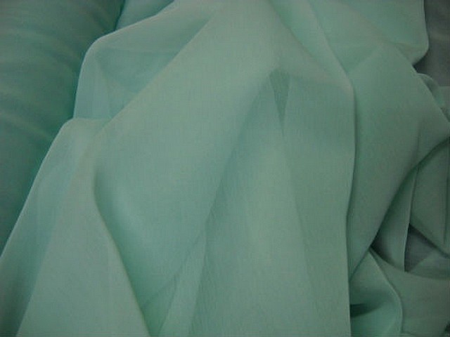 Mousseline bleu givre 4