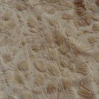 Mousseline crepon velours devore motif fleuri 2