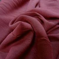 Mousseline creponnee lie de vin 1