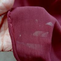 Mousseline creponnee lie de vin 2