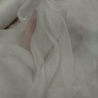 Mousseline de soie blanc casse 2