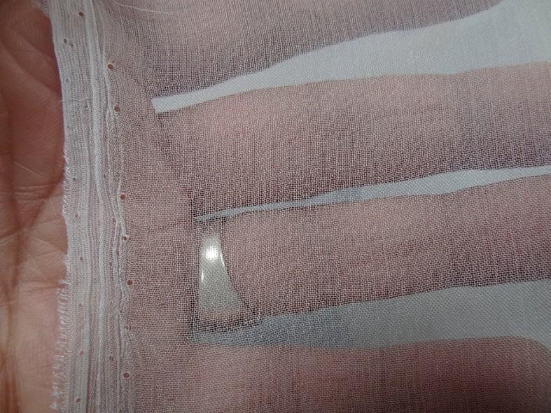 Mousseline de soie bleu clair fume 3