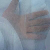 Mousseline de soie bleu layette 0 3 