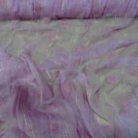Mousseline de soie brodee et ajouree teinte orchidee 7 