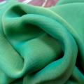 Mousseline de soie changeante vert jaune or 2 