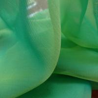 Mousseline de soie changeante vert jaune or 3 