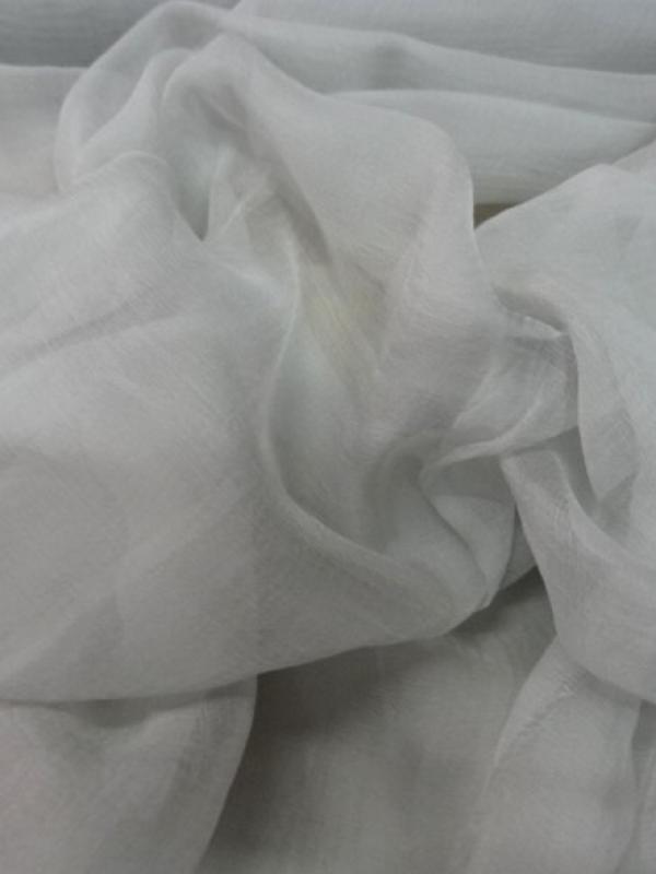 Mousseline de soie chiffon teinte fumee 2 