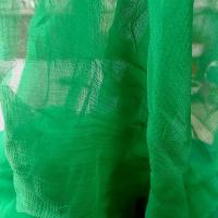 Mousseline de soie chiffon vert emeraude 3 