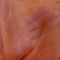 Mousseline de soie corail creponne2