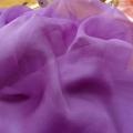 Mousseline de soie crepon teinte amethyste moyen 2
