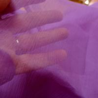 Mousseline de soie crepon teinte amethyste moyen 3