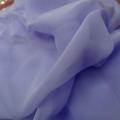 Mousseline de soie lisse lavande clair 2
