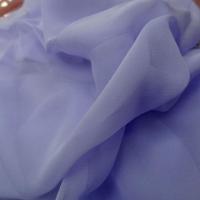 Mousseline de soie lisse lavande clair 2