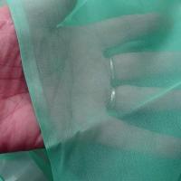 Mousseline de soie lisse menthe glaciale 3