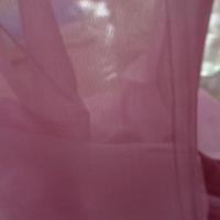 Mousseline de soie lisse rose indien 1 