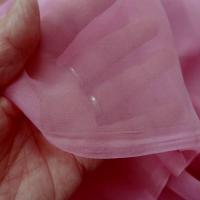 Mousseline de soie lisse rose indien 3 