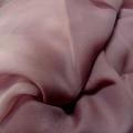 Mousseline de soie lisse teinte vieux rose 2