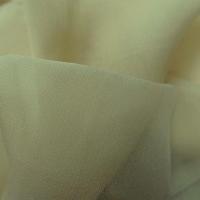 Mousseline de soie teinte jaune beurre 2 